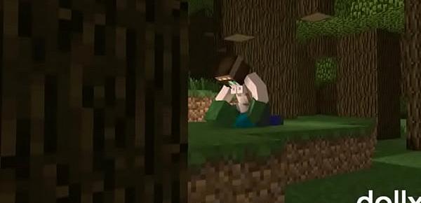 Animation minecraft porno